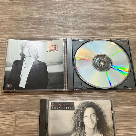 Kenny G Lot Of 3 CDs Six Of Hearts VG+, Breathless VG, & Duotunes VG Condition - Picture 4 of 6